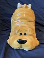 Vintage Shar Pei Dog Cookie Jar picture