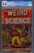 WEIRD SCIENCE #10 CGC 3.5 WALLY WOOD PRE-CODE HORROR picture