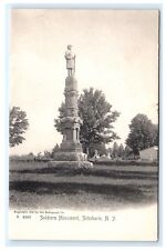 Soldiers Monument Schoharie NY New York UDB Rotograph Postcard B14  picture
