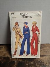 Vogue Patterns #9411 Misses' Jumpsuit Size 12 picture