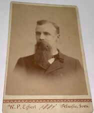 Rare Antique Victorian American Homeopathic Doctor Wilder Iowa Cabinet Photo picture