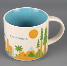 Starbucks California Coffee Mug 2015 YOU ARE HERE State Collector Series 14 oz picture