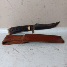 Vintage Schrade USA 498 Fixed Blade Knife 9