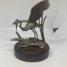 Vintage Heron Statue, 