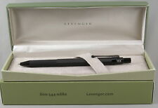 Levenger L-Tech Black Stealth .5mm Pencil - New In Box picture