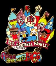 Disney It's a Small World First Set Sail 1966 Annual Passholder LR Dangle Pin picture