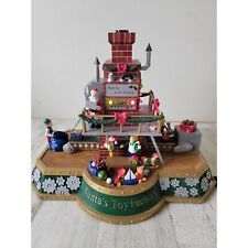 Mr Christmas Santa's Toy Factory animated Xmas figure decor picture