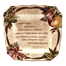 222 Fifth Yuletide Celebrations Christmas Silent Night Holy Night Ceramic Dish picture