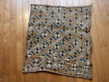Vintage handmade African art Kuba cloth , fabric Zaire Congo(DRC). #49 tapestry picture