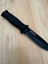 9.8'' Fixed 420 HC Steel Blade Strongarm Black Plain Edge With Full Tang picture