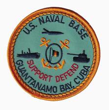 US Naval Base Guantanamo Bay Patch - With Hook and Loop, 4