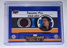 Chris Pratt 2017 Guardians of the Galaxy Star Lord Awesome Mix Patch Upper Deck picture