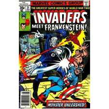 Invaders (1975 series) #31 in Fine minus condition. Marvel comics [e picture