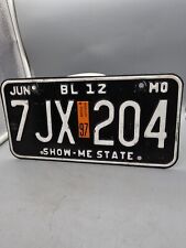 VINTAGE Expired Missouri Show Me State LICENSE PLATE 1997 Vx4 026 picture