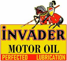 Invader Motor Oil Laser Cut Metal Sign picture