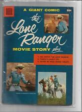 THE LONE RANGER MOVIE STORY #1 1956 VERY GOOD-FINE 5.0 3812 picture