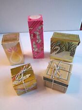 LOT OF 5 VINTAGE AVON COLOGNES & CREAMS IN THE ORIGINAL BOXES picture