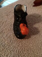 Vintage Small Porcelain Boot With Mice Japan picture