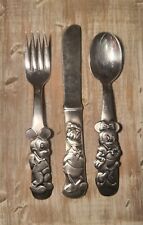 Gorham Walt Disney Productions Mickey Mouse Fork Minnie Mouse Spoon Donald Knife picture