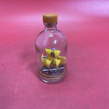 Vintage Cedar Point Souvenir Bottled Ship picture
