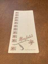 Vintage Rare - Maxfield's Restaurant Menu  picture