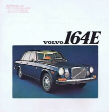 ORIGINAL Vintage 1972 Volvo 164E Series Oversize Sales Brochure Book picture