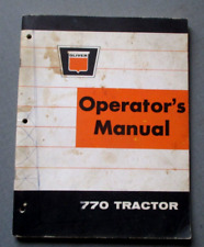 1964-1966- OLIVER 770 TRACTOR OPERATORS MANUAL BOOK- FARM AG picture