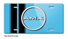 1968 - 1970 AMC AMX Big Bad Emblem Novelty License Plate - Aluminum - 3 colors - picture