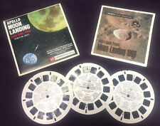 Vintage View Master, 3 Reel, 21 Stereo 3D Pictures, B663, Apollo Moon Landing picture