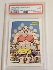 1989 Topps Nintendo Scratch Off Punch Out Soda Popinski 8 PSA 9 Mint vtg Pop 13  picture