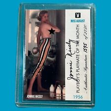 Playboy August Ed Jonnie Nicely  Autographed Card  #9 #1595/2750 picture
