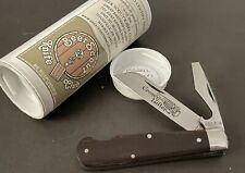 🔥 GEC GREAT EASTERN CUTLERY 153216CL MAROON LINEN MICARTA BEERSCOUT KNIFE picture