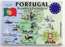 PORTUGAL EU SERIES FRIDGE COLLECTOR'S SOUVENIR MAGNET 2.5