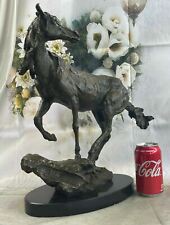 Figurine Bronze Sculpture Statue Large Abstact Modern Art Masterpiece Horse Deal picture