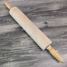Vintage Maple Wood Rolling Pin 18