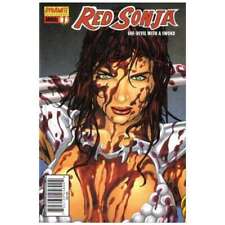 Red Sonja (2005 series) Annual #1 in Near Mint condition. Dynamite comics [b picture