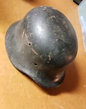 World War II German Helmet, No Liner, Vintage Rare picture