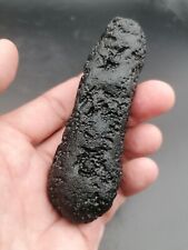 Angel Chime Tektite Indochinite Large Drop 97,10g / 9,7cm Meteor Impact Glass picture