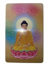 Adorable Delighted Shakyamuni Buddha Card祝福的释迦牟尼佛佛卡。愿众生吉祥平安健康。阿弥陀佛。 picture