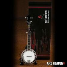 BANJO- 1:4 Scale Miniature with Rose Back ~Axe Heaven~ picture