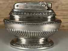 Vintage Ronson Queen Anne Silver Plate Wick Lighter - 1936-1960 Made in Newark N picture