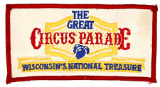 Vintage The Great Circus Parade Baraboo Wisconsin Patch Circus World picture