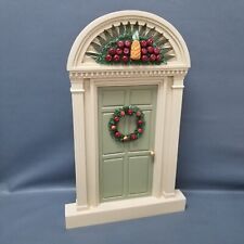 IOB BYERS Choice Christmas Door Accessory 2006 Green & Cream picture