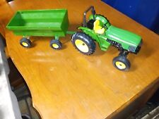 John Deere die cast tractor with wagon picture