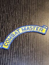 1960s US Army USAF Air Force Combat Master Tab Patch L@@K picture