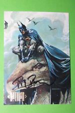 1994 DC MASTER SERIES SIGNED BATMAN #28 CARD DAVE DORMAN SIGNATURE picture