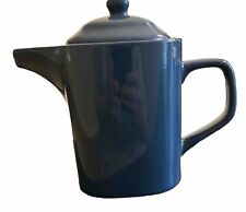 California pantry rounded square teapot deep blue picture