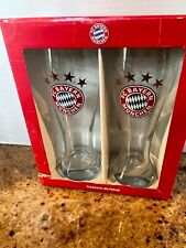 FC Bayern Munchen/ German Beer Glasses/NIB picture