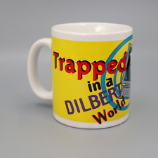 Dilbert Coffee Mug Cup By Scott Adams Trapped in a Dilbert World Official picture