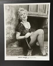 1956 Marilyn Monroe Original Photograph Peasant Sitting Bus Stop Milton Greene picture